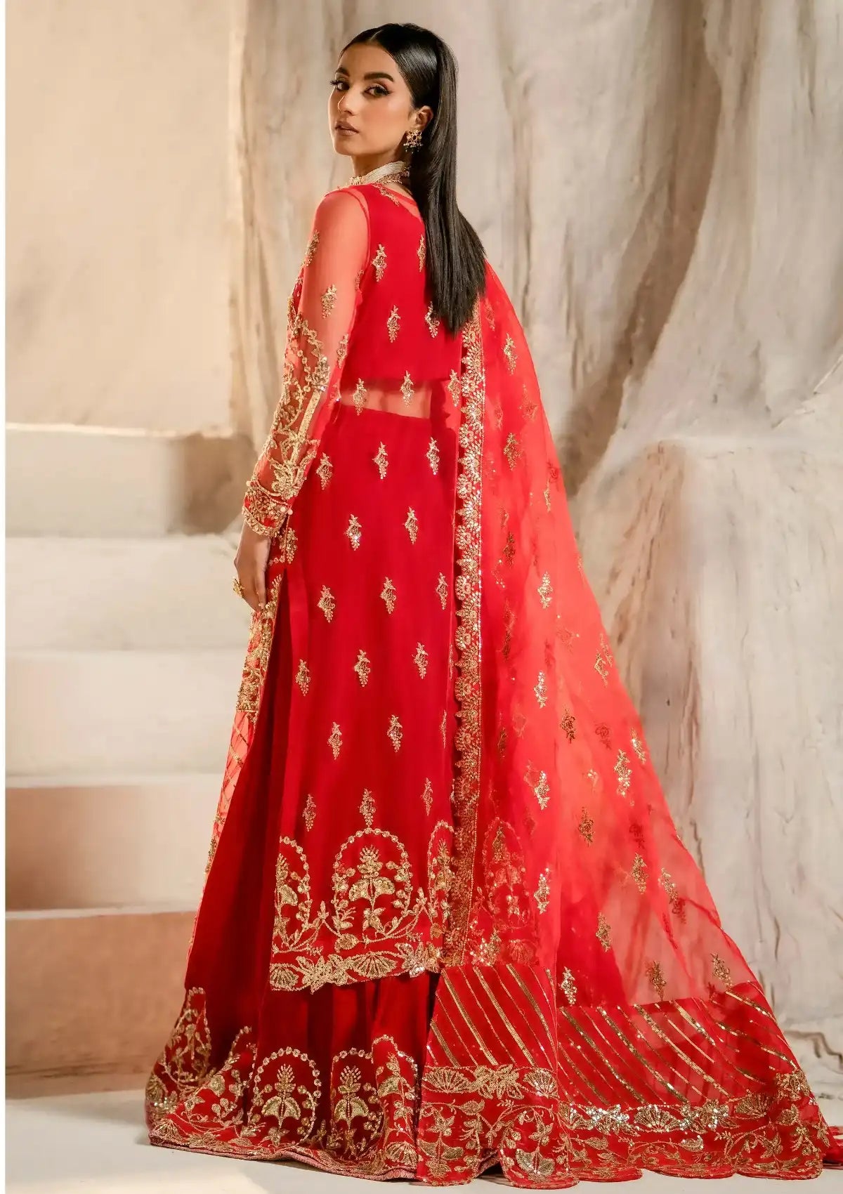 Maryum N Maria Parizay Wedding'24 MW24-567 Minoo - Mohsin Saeed Fabrics