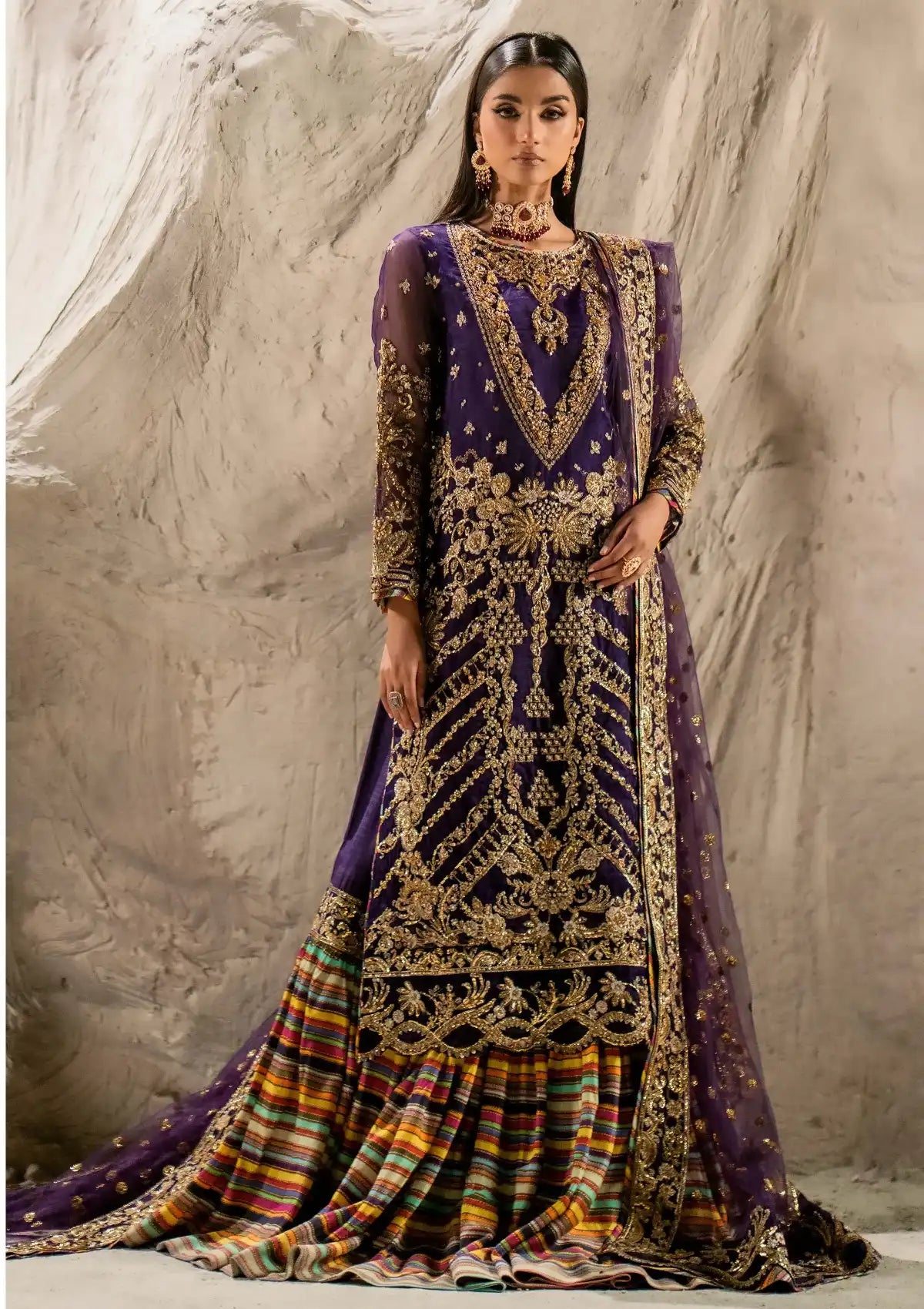 Maryum N Maria Parizay Wedding'24 MW24-568 Anahita - Mohsin Saeed Fabrics