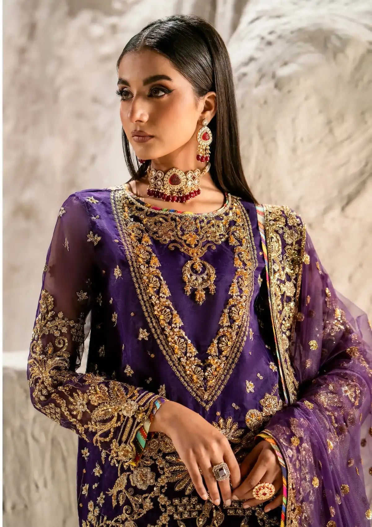 Maryum N Maria Parizay Wedding'24 MW24-568 Anahita - Mohsin Saeed Fabrics