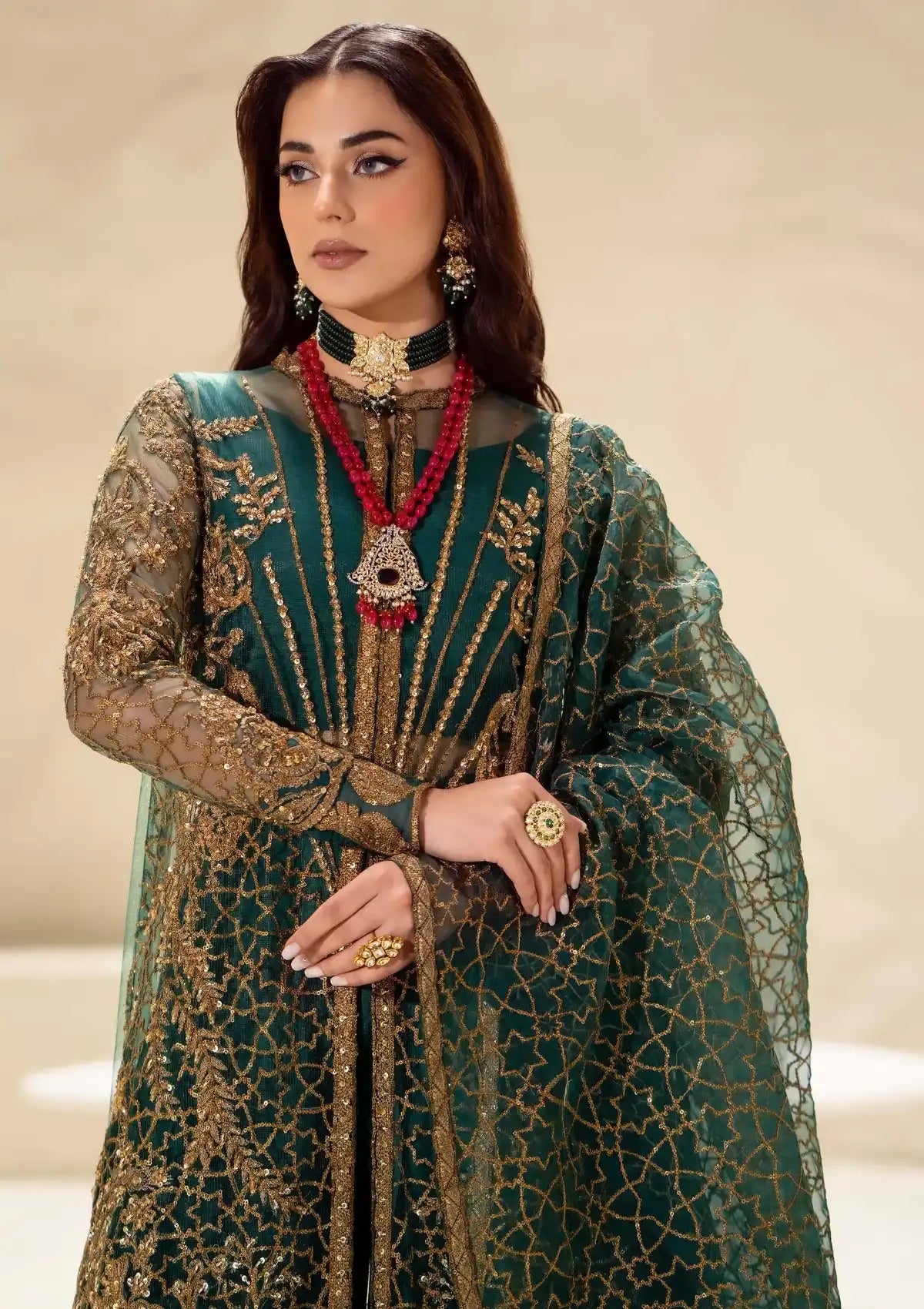 Maryum N Maria Parizay Wedding'24 MW24-566 Laleh - Mohsin Saeed Fabrics