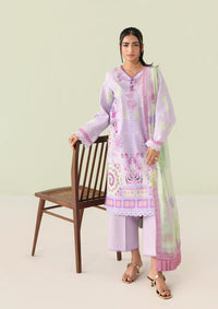 Roheenaz Rosette Lawn'26 D-63A Azure days