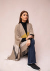 Manahil Winter Cape Shawls'23 CS-33