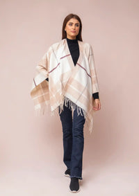 Manahil Winter Cape Shawls CS-29