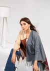 Manahil Winter Cape Shawls'23 CS-09