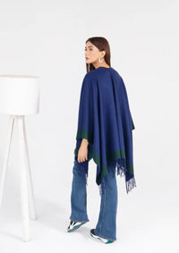 Manahil Winter Cape Shawls'23 CS-12