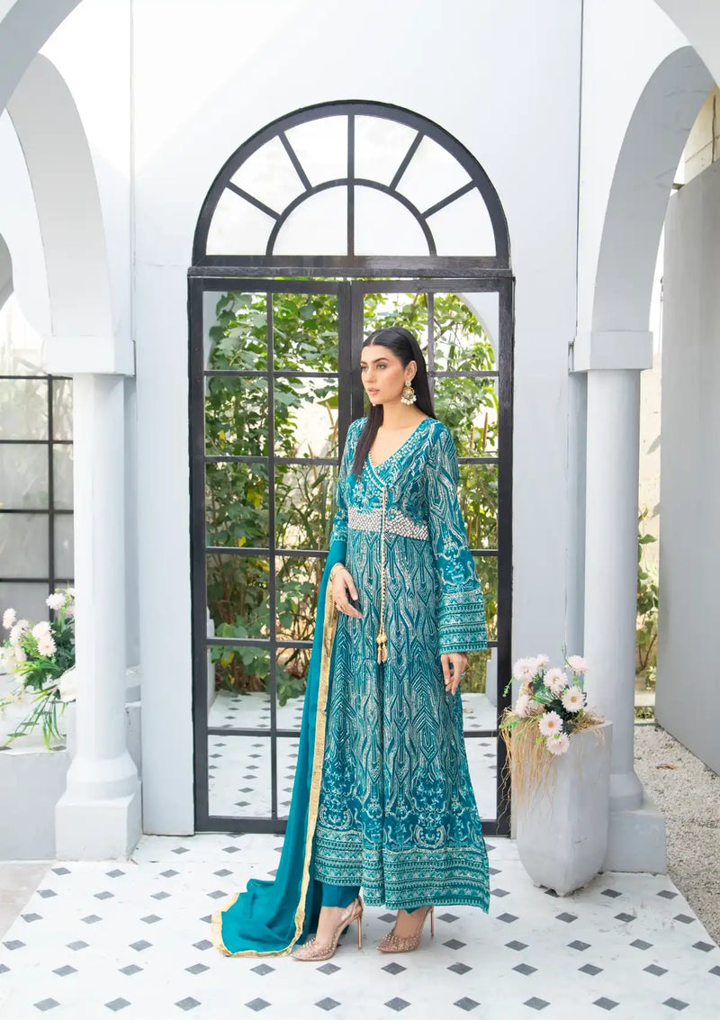 Panache by Mona KURTI 105 (TEAL)