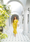 Ishq Murshid by Mona WA 03-KAFTAN-MUSTARD