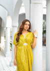 Ishq Murshid by Mona WA 03-KAFTAN-MUSTARD