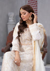 MONA EMBROIDERED KURTI-B-002-FOR THE LOVE OFF WHITE