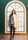 Manahil Winter Cape Shawls'23 CS-46