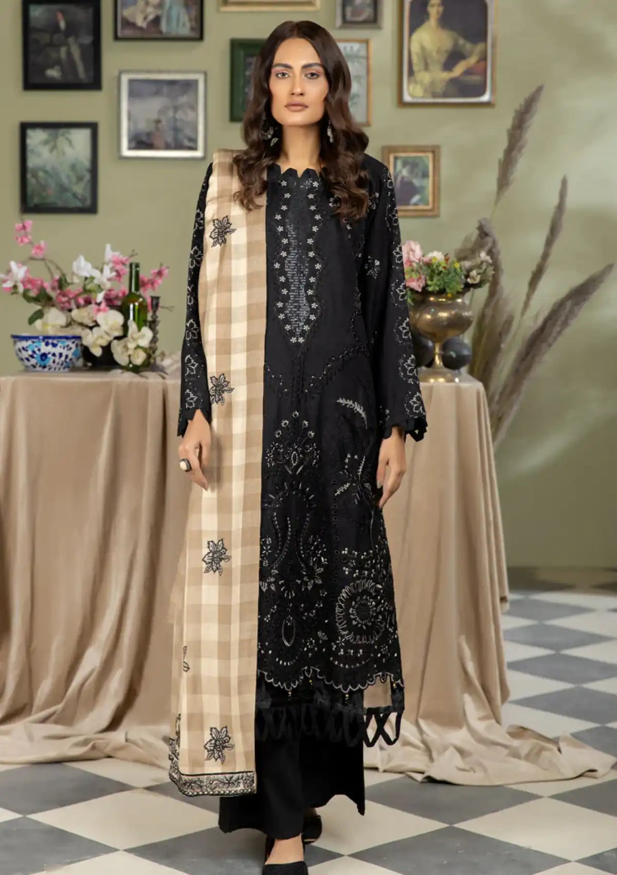 Marjjan Resham Wool'24 MDS-67 BLACK