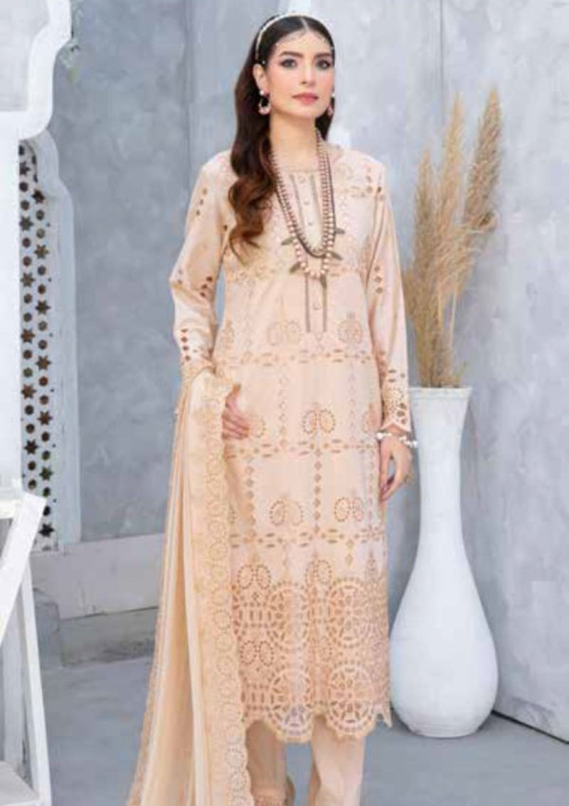 Afsanay Lawn By Bin Rashid'24 D-02 - Mohsin Saeed Fabrics