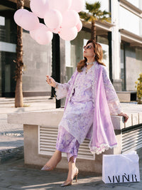 Mahnur Broadway Luxury Lawn'26 BW-09