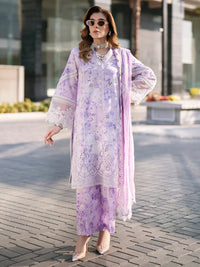 Mahnur Broadway Luxury Lawn'26 BW-09