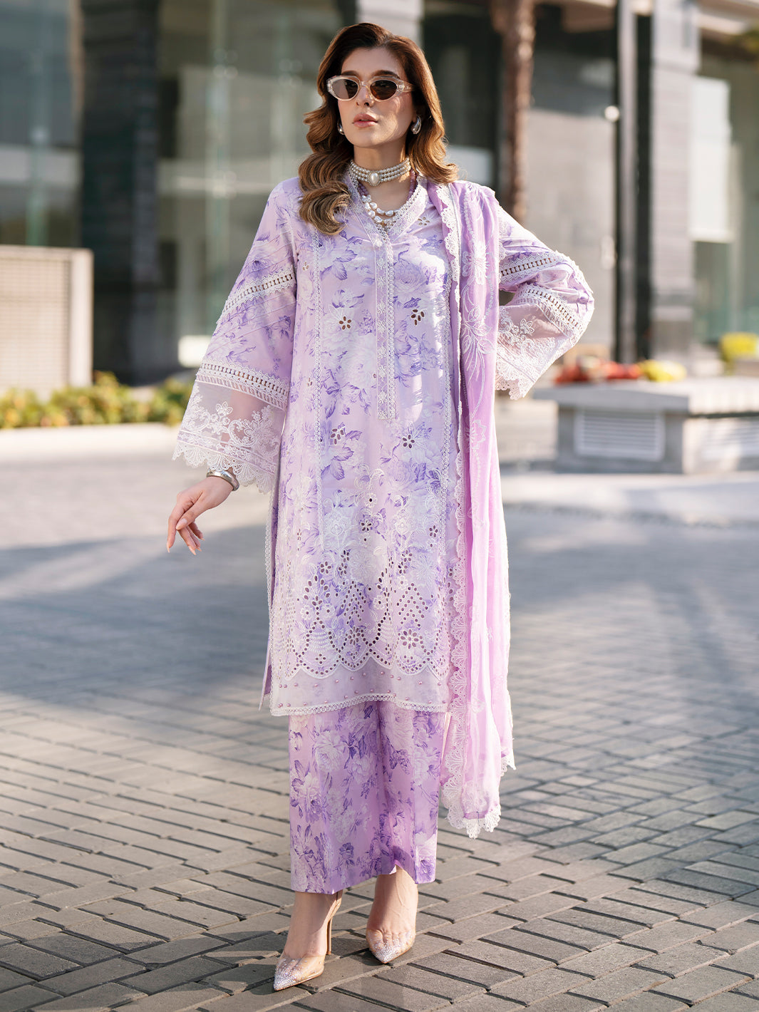 Mahnur Broadway Luxury Lawn'26 BW-09