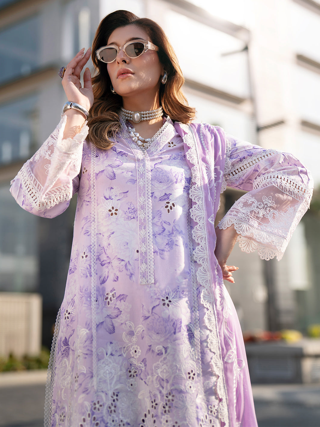 Mahnur Broadway Luxury Lawn'26 BW-09