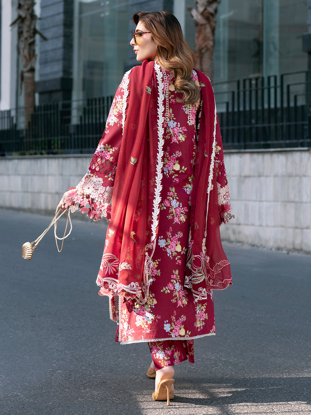 Mahnur Broadway Luxury Lawn'26 BW-11