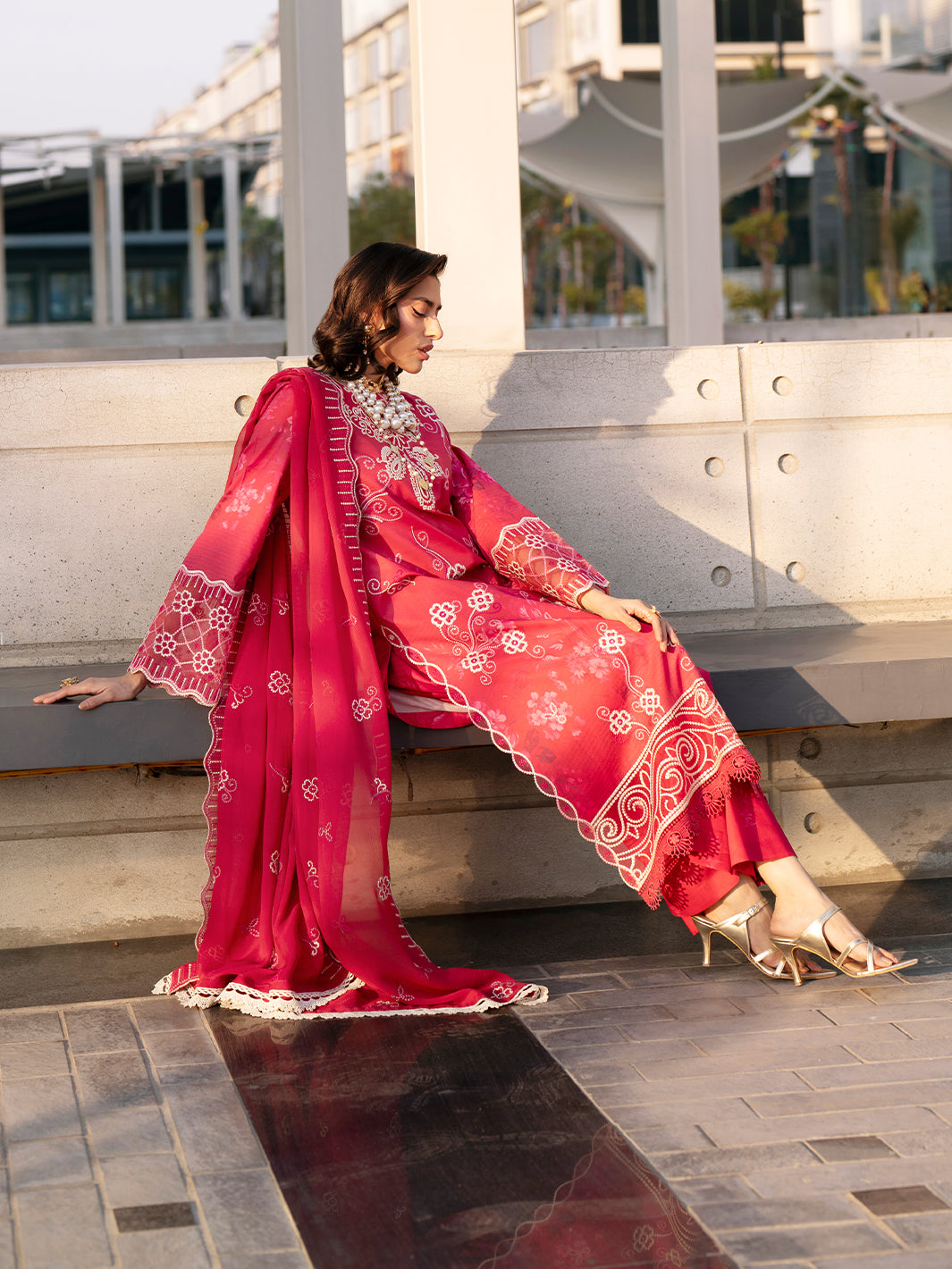 Mahnur Broadway Luxury Lawn'26 BW-13