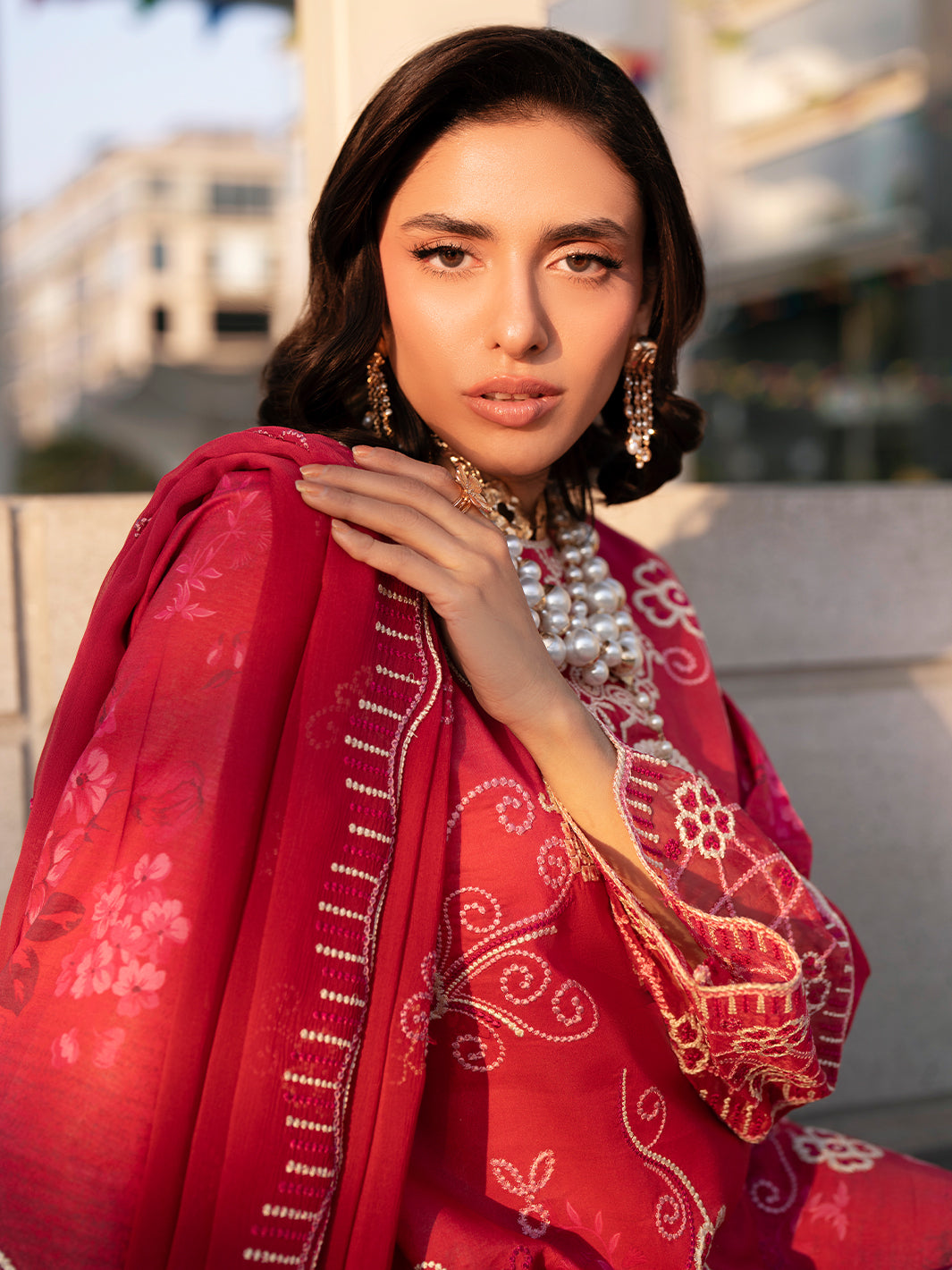 Mahnur Broadway Luxury Lawn'26 BW-13