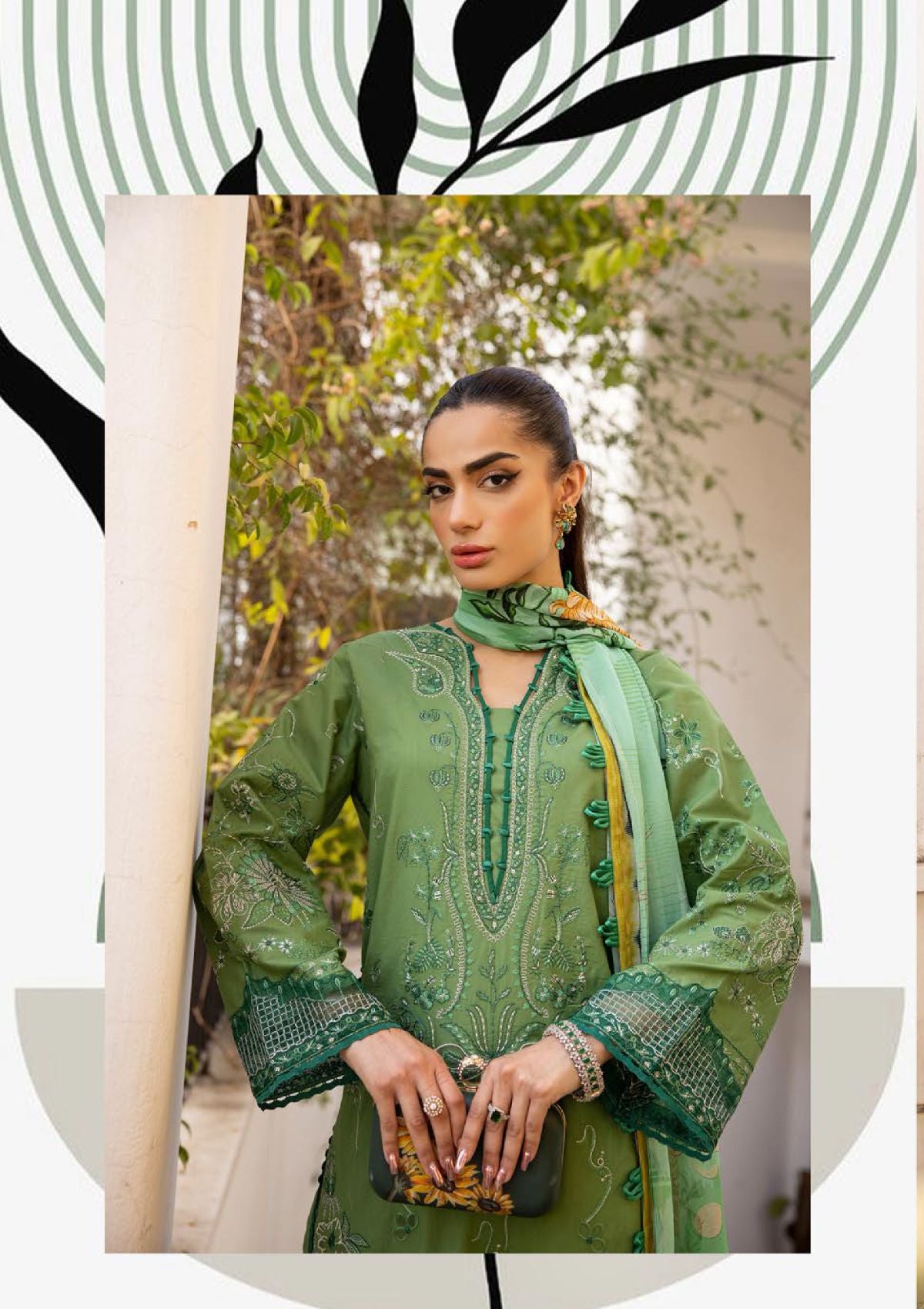 Be Leaf by Khoobsurat'24 B-05 - Mohsin Saeed Fabrics