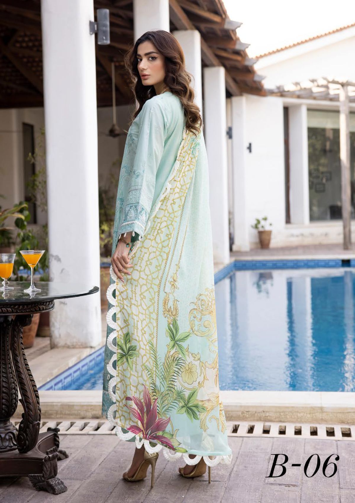 Be Leaf by Khoobsurat'24 B-06 - Mohsin Saeed Fabrics