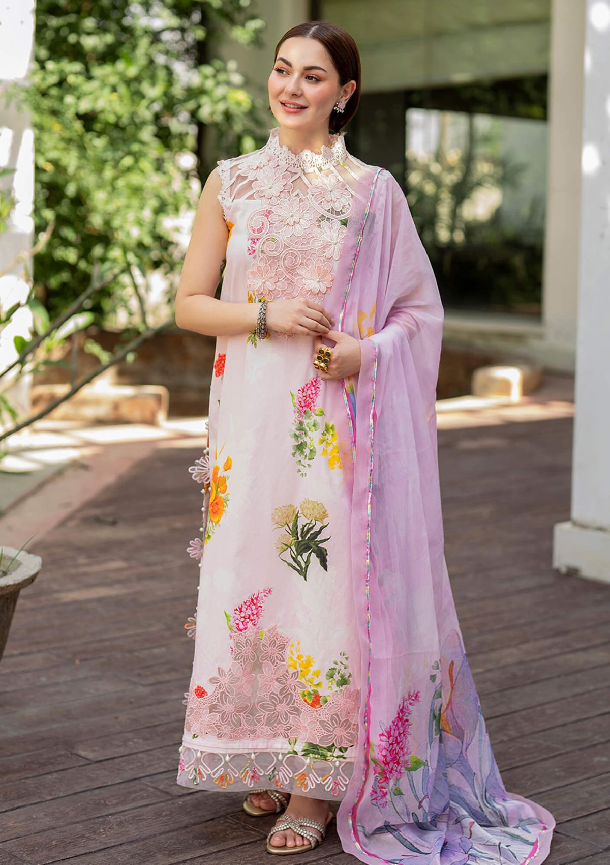 Asifa & Nabeel Meraki Summer Vol-2'24 MK-05 Bulbul - Mohsin Saeed Fabrics