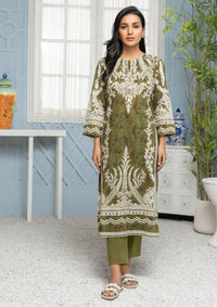 Limelight Printed'24 2 Pcs U-2897 Green - Mohsin Saeed Fabrics