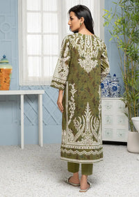 Limelight Printed'24 2 Pcs U-2897 Green - Mohsin Saeed Fabrics
