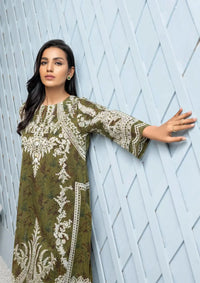 Limelight Printed'24 2 Pcs U-2897 Green - Mohsin Saeed Fabrics