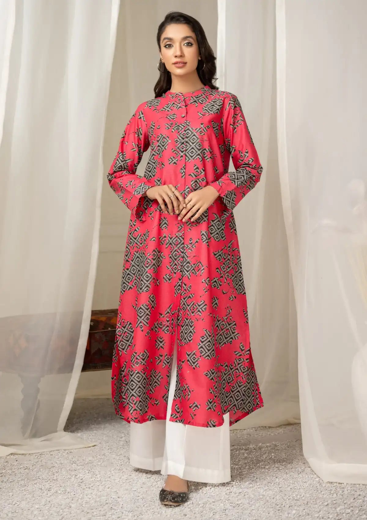 Limelight Printed Shirt'24 – Mohsin Saeed Fabrics