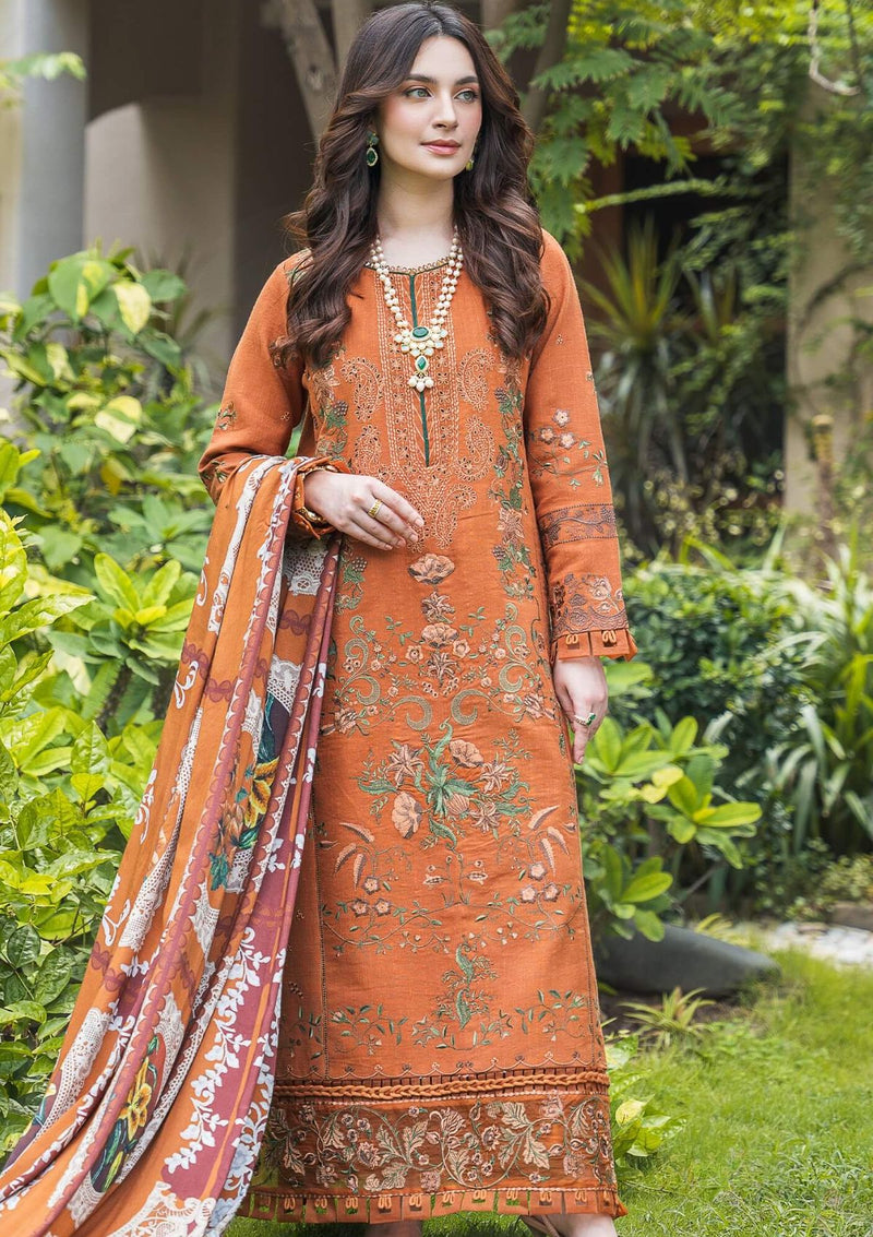 Asifa & Nabeel Luxury Winter’24 WL-01 CARAMEL