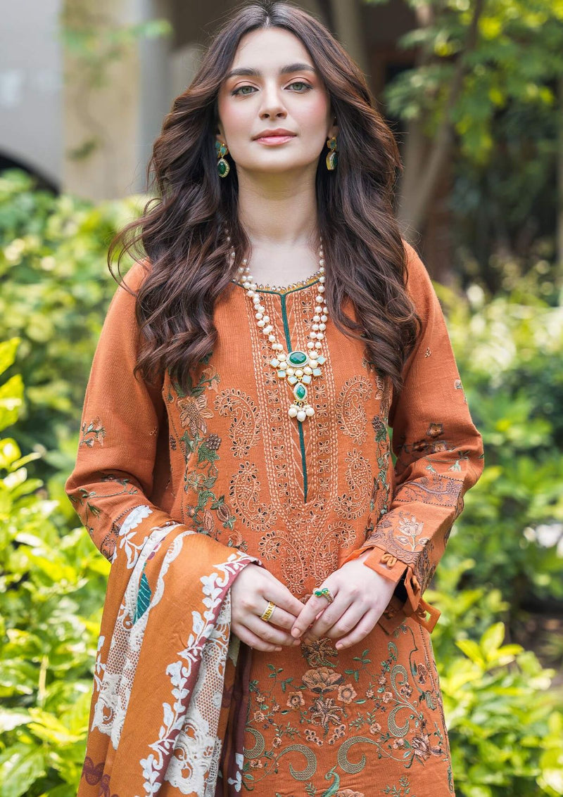 Asifa & Nabeel Luxury Winter’24 WL-01 CARAMEL