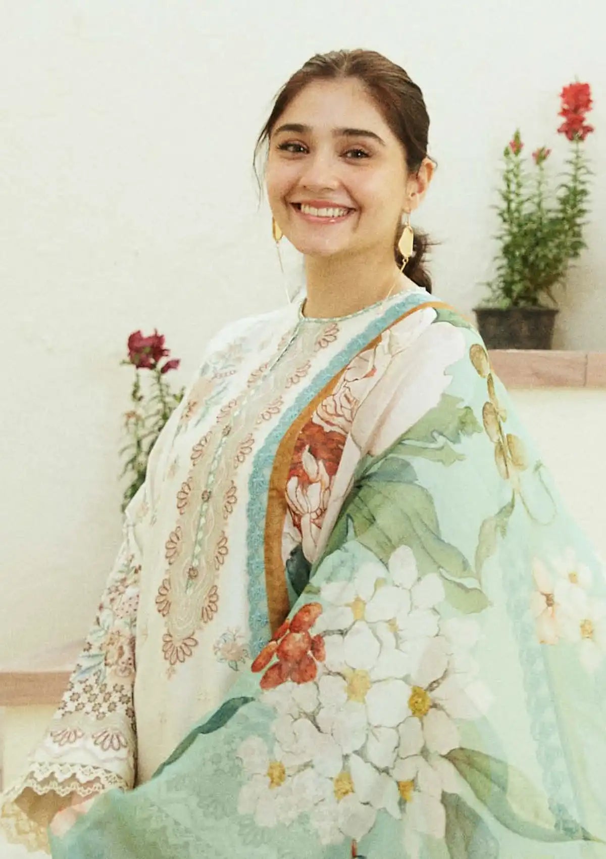 Coco By Zara Shahjahan Eid Edit'24 D-10-IVORY - Mohsin Saeed Fabrics