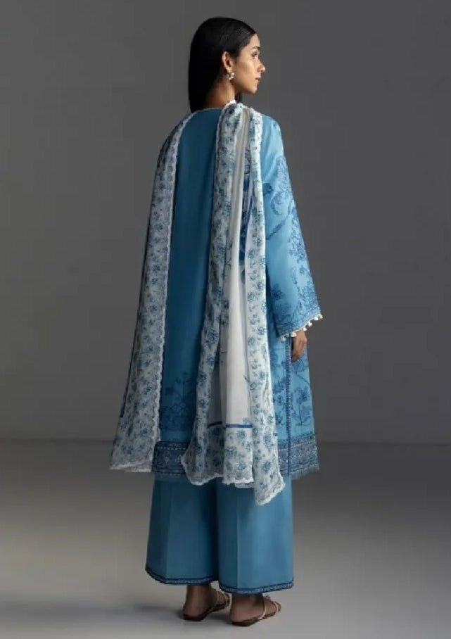 Coco By Zara Shahjahan Lawn'26 AVIONA-3A – Mohsin Saeed Fabrics
