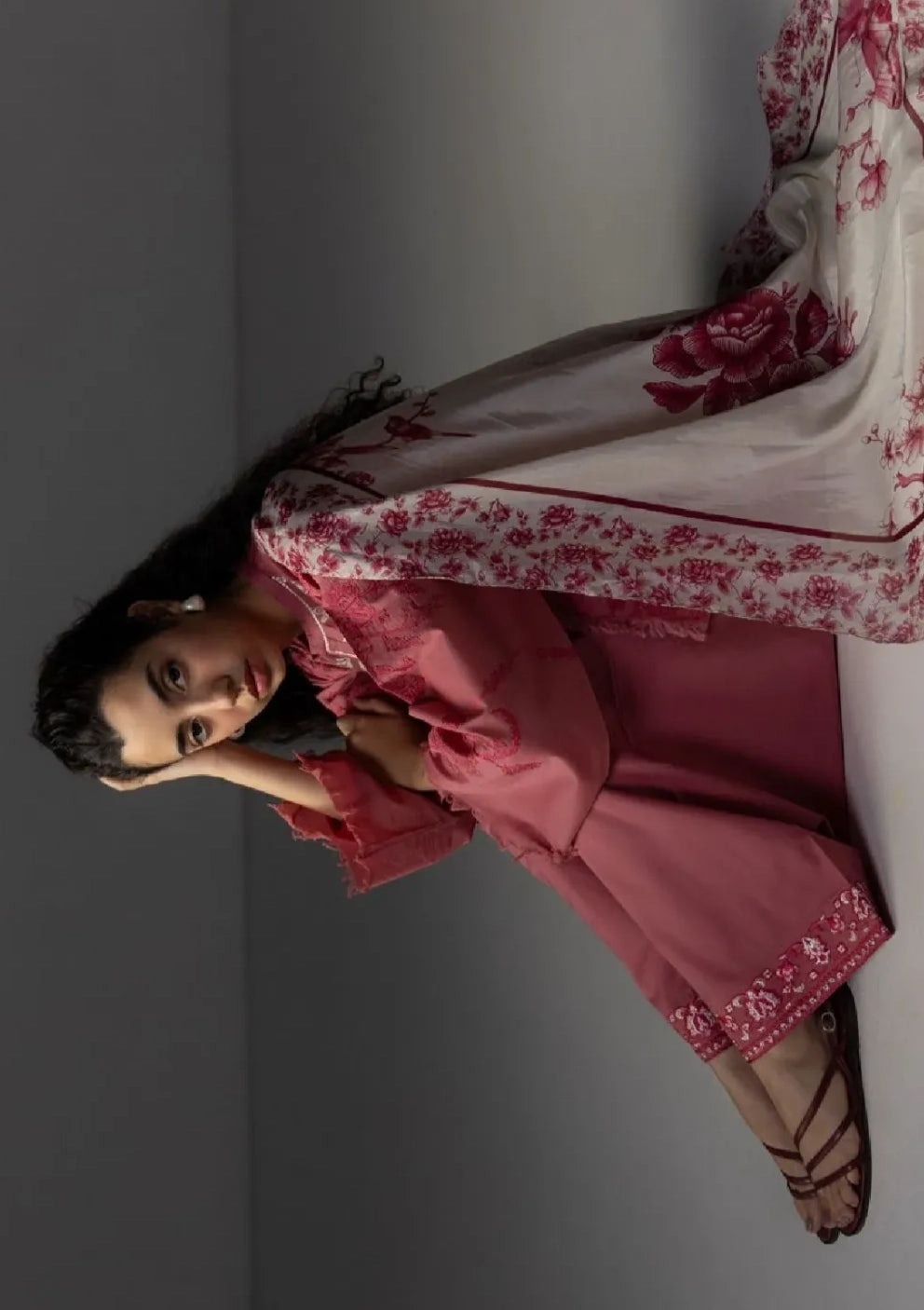Coco By Zara Shahjahan Lawn'26 AVIONA-3B