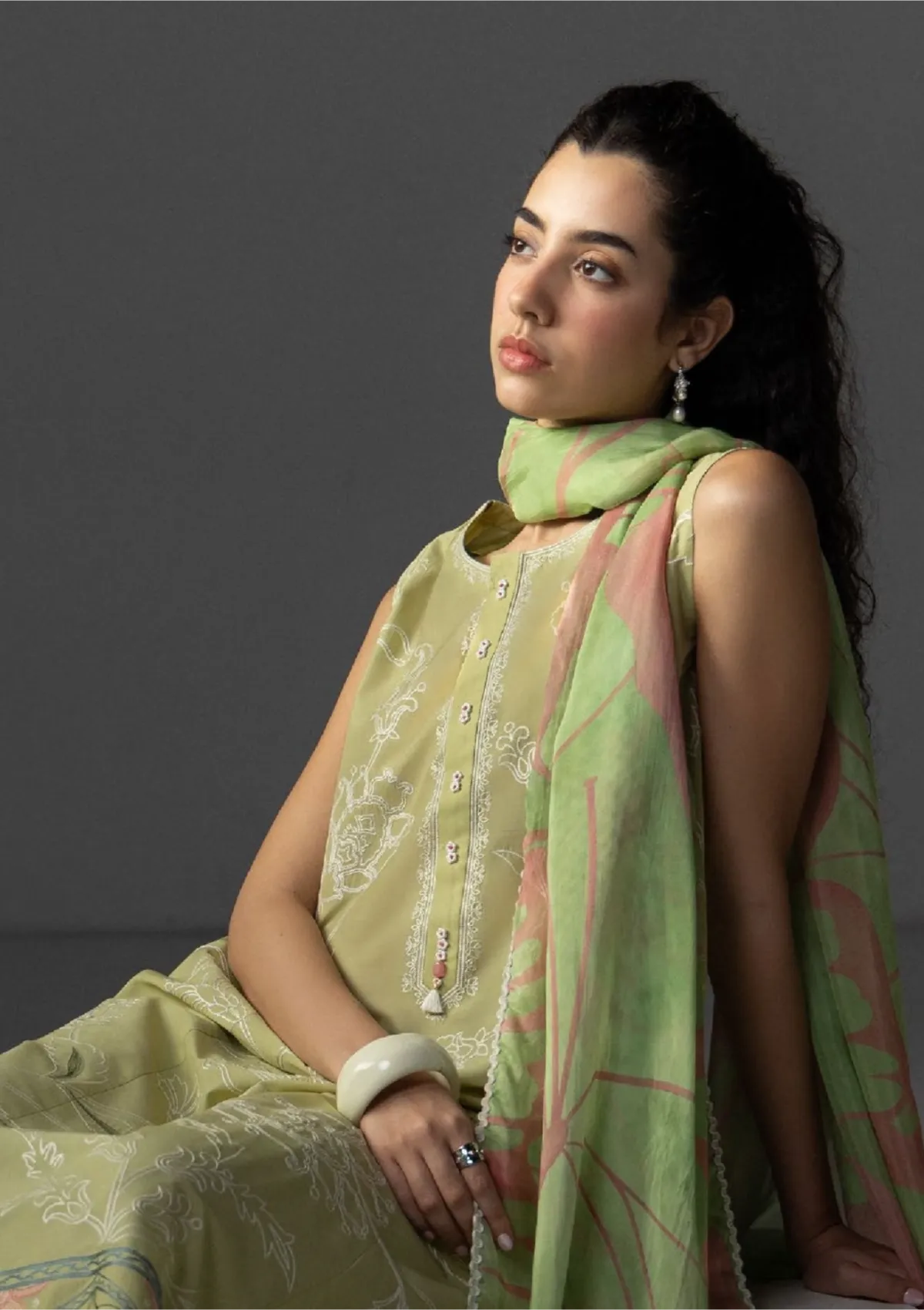 Coco By Zara Shahjahan Lawn'26 ISLA-4B