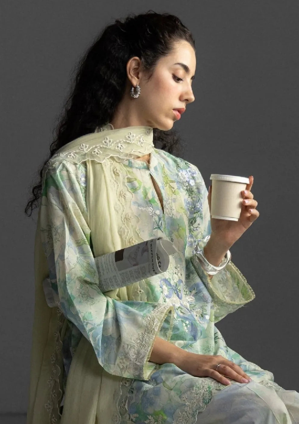 Coco By Zara Shahjahan Lawn'26 AIRA-6A