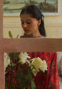 Coco Prints By Zara Shahjahan'24 D-09-POMEGRANATE