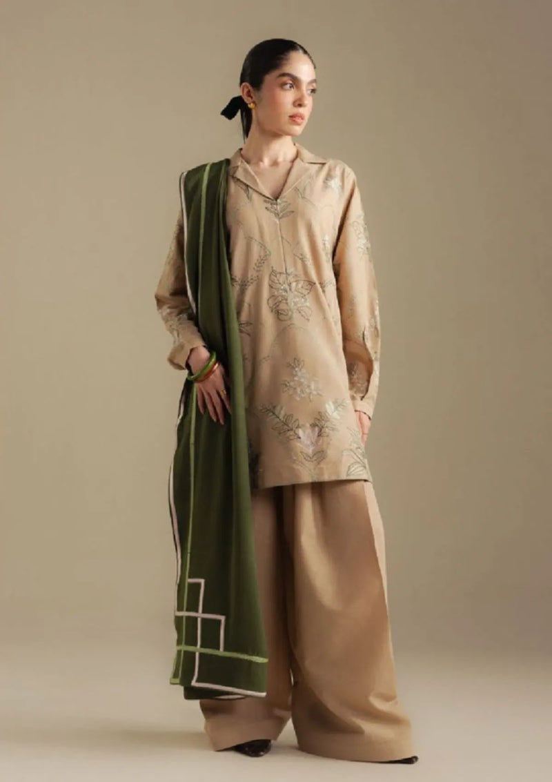 Coco By Zara Shahjahan Winter'25 D-01 A Amber