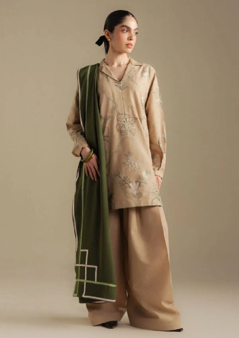 Coco By Zara Shahjahan Winter'25 D-01 A Amber