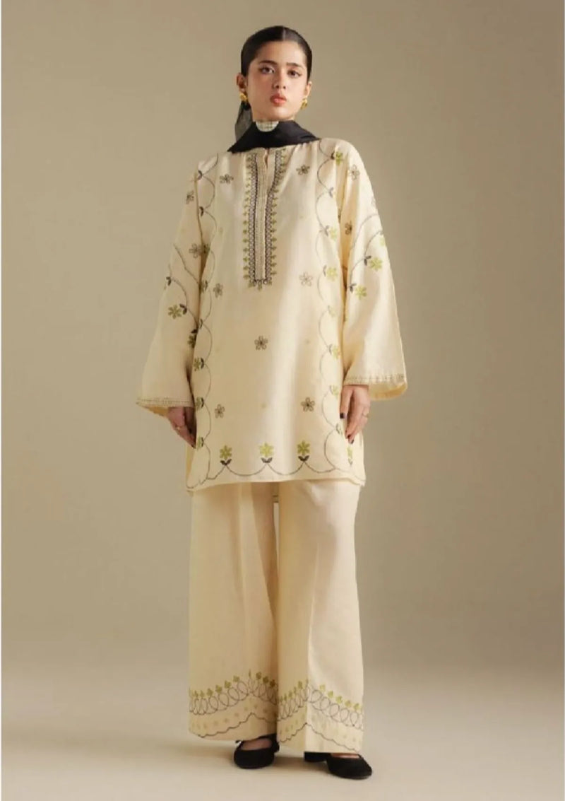 Coco By Zara Shahjahan Winter'25 D-08 B Fawn