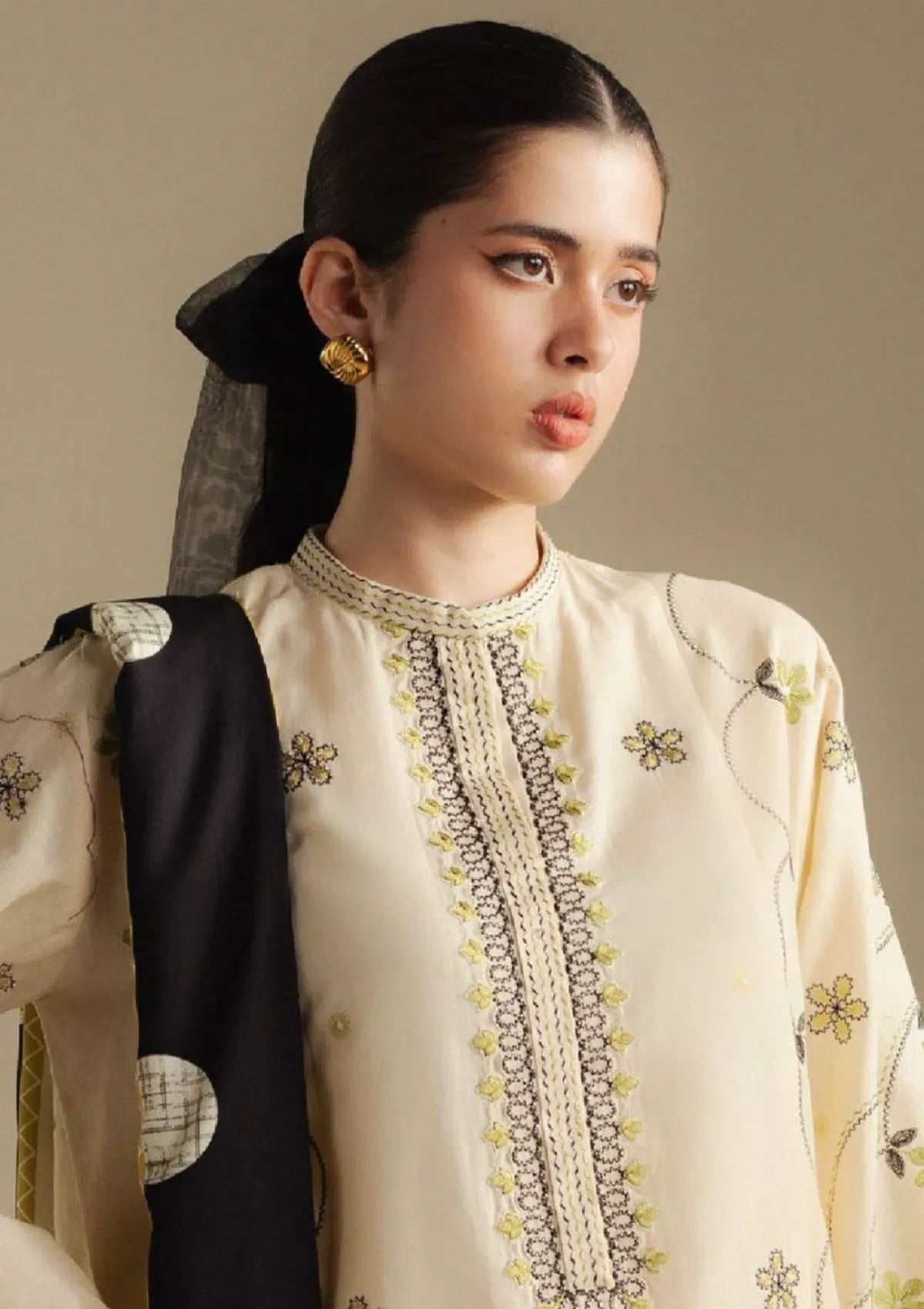 Coco By Zara Shahjahan Winter'25 D-08 B Fawn