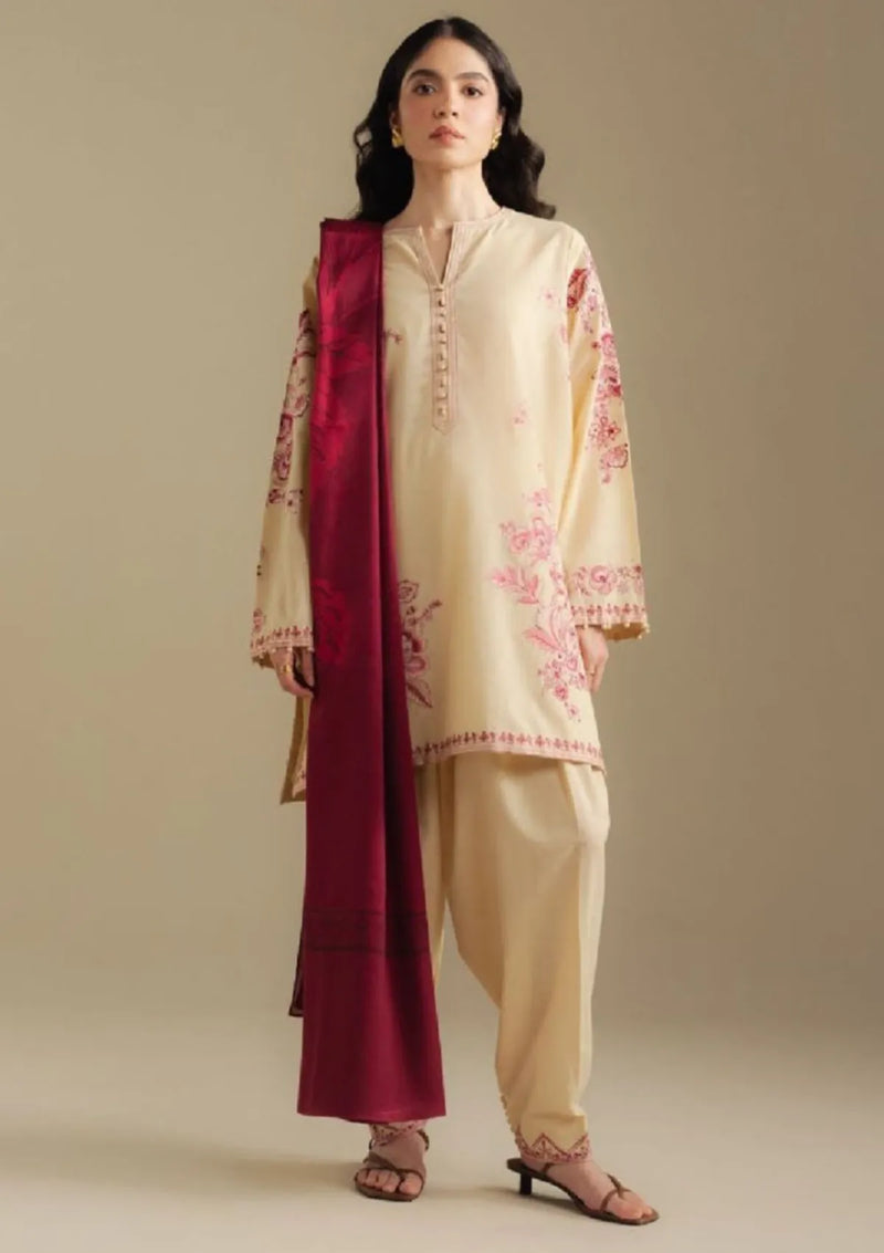 Coco By Zara Shahjahan Winter'25 D-10 A Snowdrop