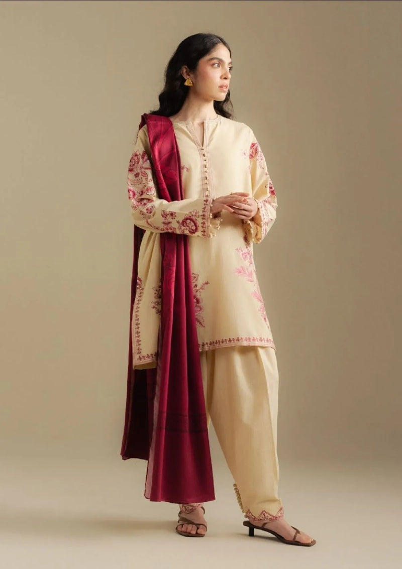 Coco By Zara Shahjahan Winter'25 D-10 A Snowdrop