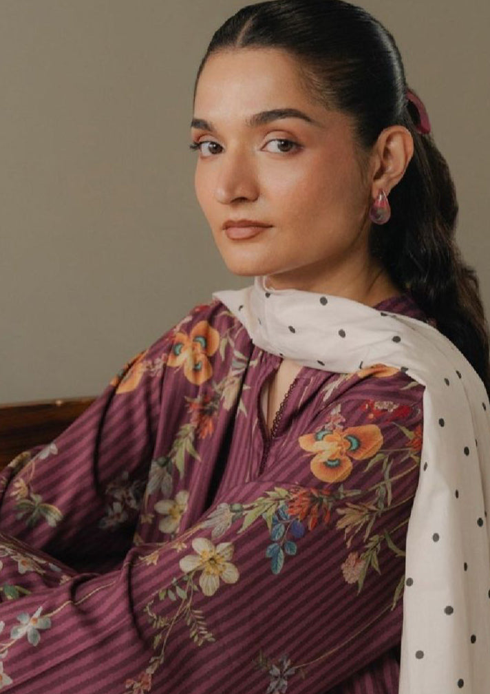 Coco By Zara Shahjahan Drop-5 Prints'25 D-01A Amber Days