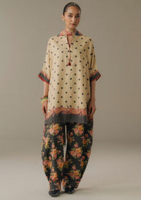 Coco By Zara Shahjahan Drop-5 Prints'25 D-03B Paper Moon