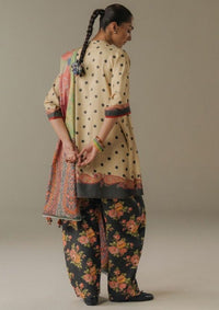 Coco By Zara Shahjahan Drop-5 Prints'25 D-03B Paper Moon