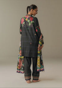 Coco By Zara Shahjahan Drop-5 Prints'25 D-05A Olive Hour