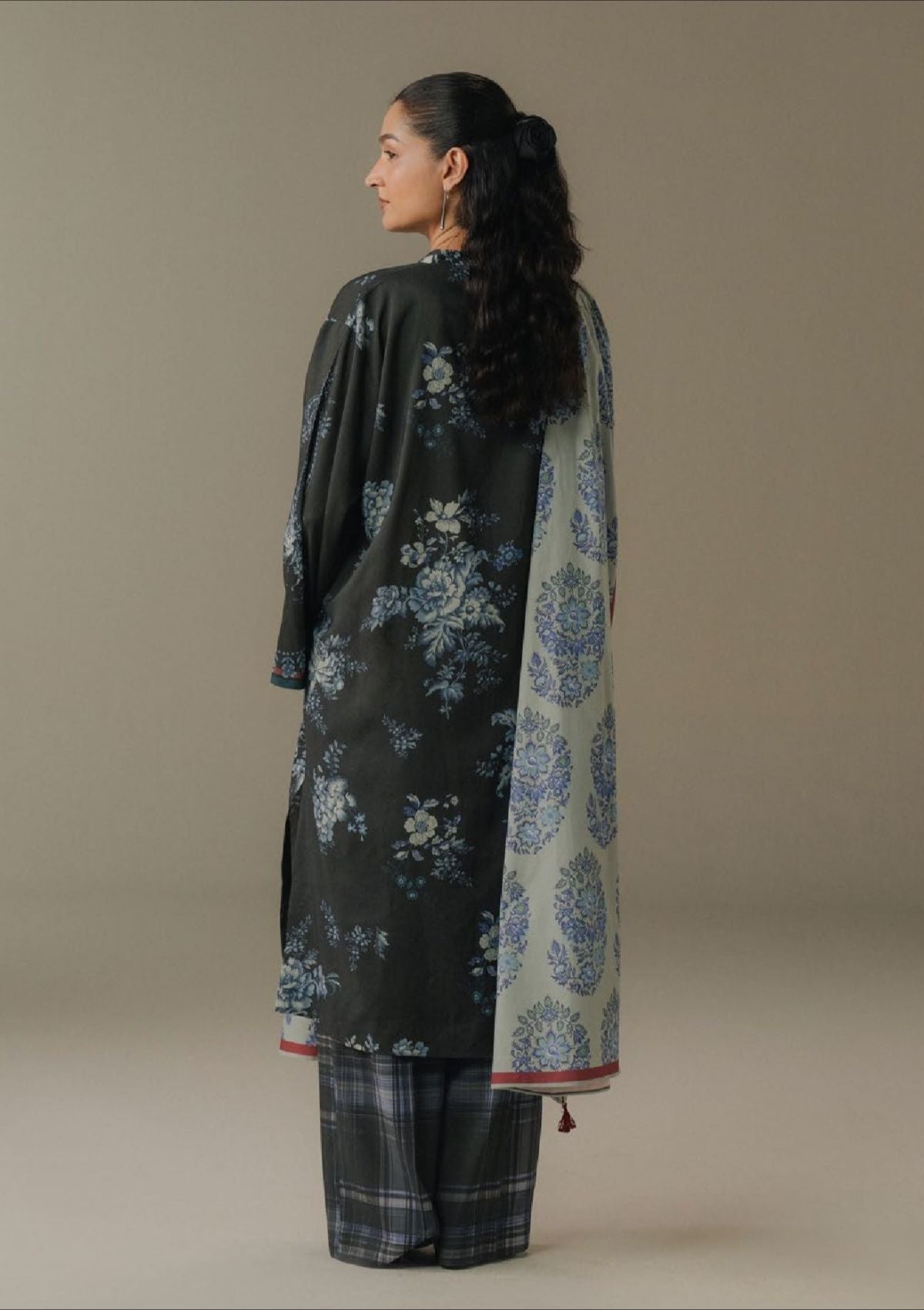 Coco By Zara Shahjahan Drop-5 Prints'25 D-06B Hushed Ember