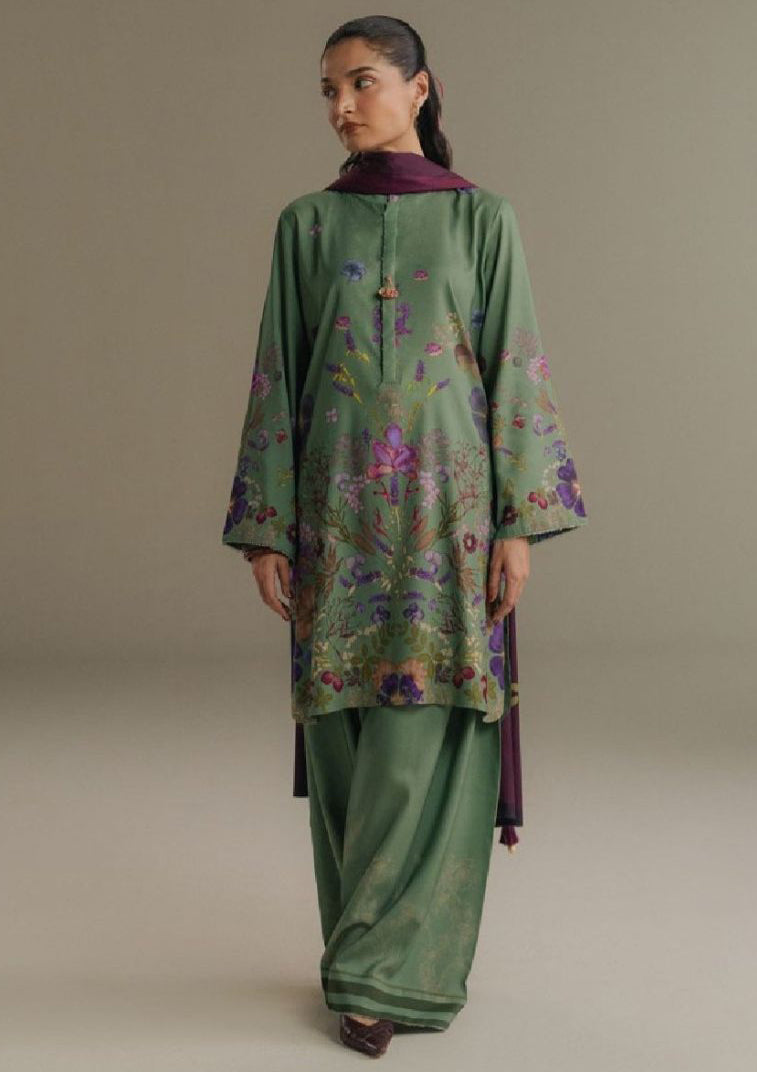 Coco By Zara Shahjahan Drop-5 Prints'25 D-08B Morning Echo